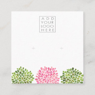 Tarjetas de respaldo para aretes, agregue su propi