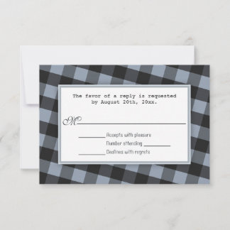 Tarjetas de respuesta alternativa de Boda de bicic