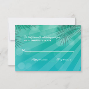 Tarjetas de respuesta Blue Lagoon