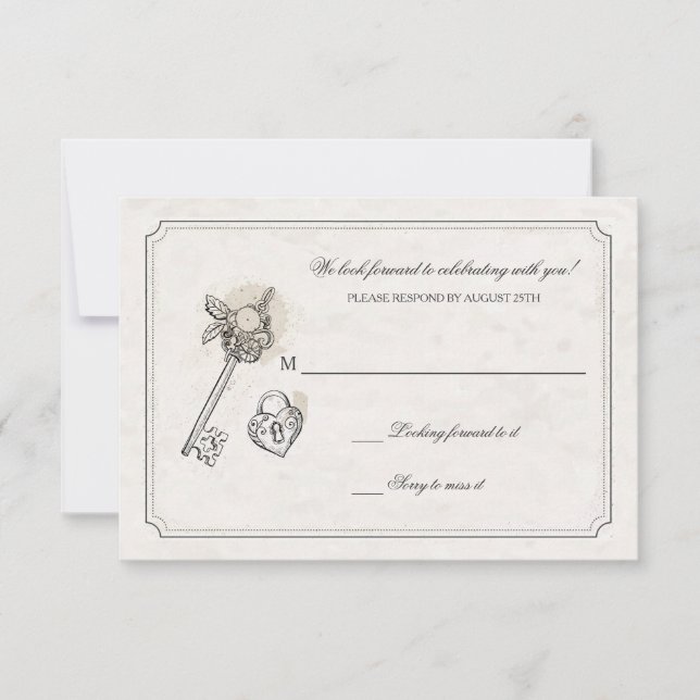 Tarjetas de respuesta clave para mi corazón (Anverso)