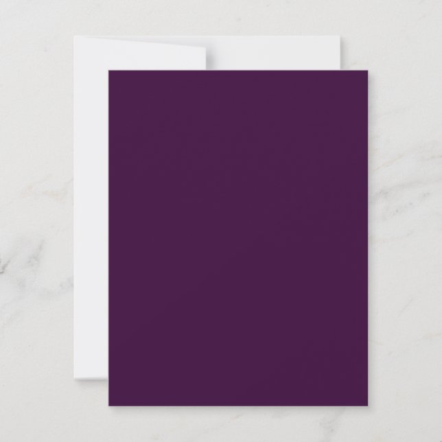 Tarjetas de respuesta de Bar o Bat Mitzvah (Anverso)