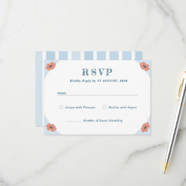 Tarjetas de respuesta de Beautifil Retro Floral We