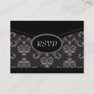 Tarjetas de respuesta de boda   E1