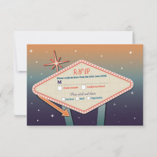 Tarjetas de respuesta de confirmación de boda en e