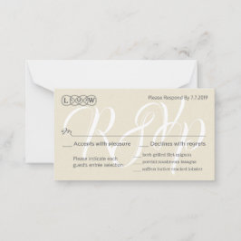 Tarjetas de respuesta de dos llamas