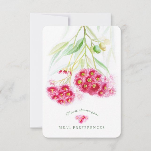 Tarjetas de respuesta de elección de comida de bod (Anverso)