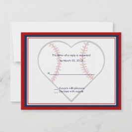 Tarjetas de respuesta de invitación de boda de béi