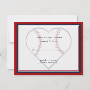 Tarjetas de respuesta de invitación de boda de béi