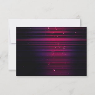 Tarjetas de respuesta de invitaciones y papelería