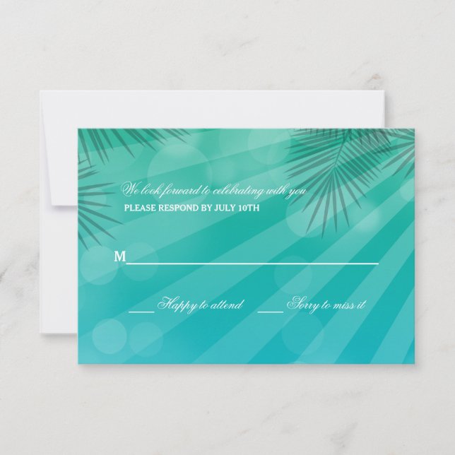 Tarjetas de respuesta de la laguna azul (Anverso)