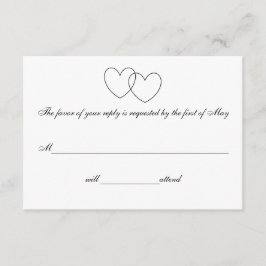 Tarjetas de respuesta "Interbloqueo de corazones"