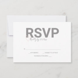 Tarjetas de respuesta RSVP de acuarela con tema de