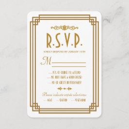 Tarjetas de respuesta RSVP de la boda blanca en es