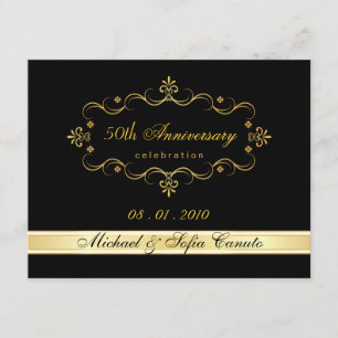 Tarjetas de respuesta RSVP elegantes - Solicitud P