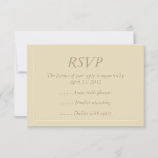 Tarjetas de respuesta, RSVP o de respuesta a event
