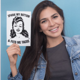 TARJETAS DE RESTAURACIÓN DE TACOS DE RETRO DE LA V