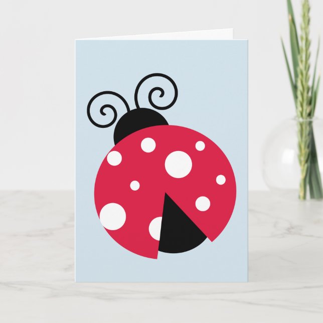 TARJETAS DE REUNIÓN DE LADYBUG, TODAS LAS OCASIONE (Anverso)