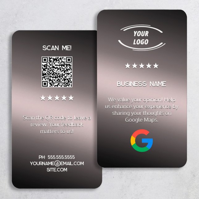Tarjetas de revisión de Google (Google Review Cards)