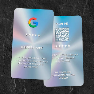 Tarjetas de revisión de Google