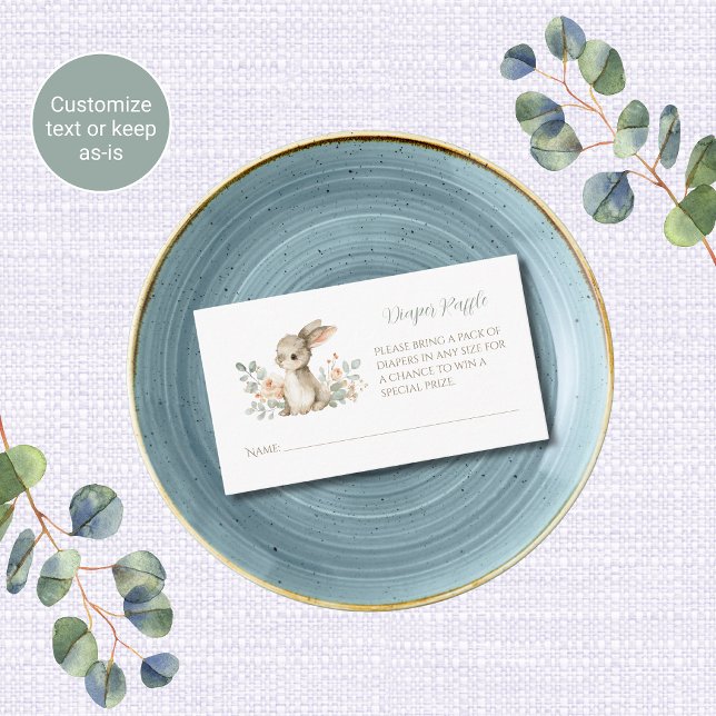 Tarjetas de rifa de pañales para baby shower de co (Subido por el creador)