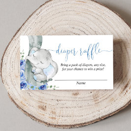 Tarjetas de rifa para pañales para bebé