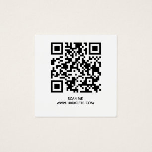 TARJETAS DE RÓTULO DE CÓDIGO QR DE 100 X - UTILICE