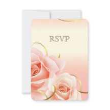 Tarjetas de RSVP de aniversario de boda florales e