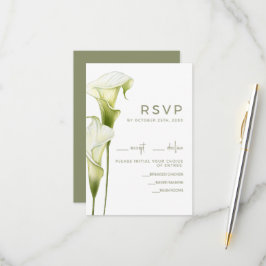 Tarjetas de RSVP de Boda