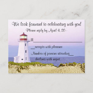 Tarjetas de RSVP / Notas de respuesta para invitac