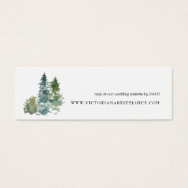 Tarjetas de RSVP para sitio web de boda minimalist