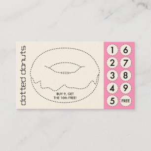 tarjetas de sacador cortadas buñuelo