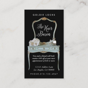 Tarjetas de Salón de Vanidad Personalizado Persona