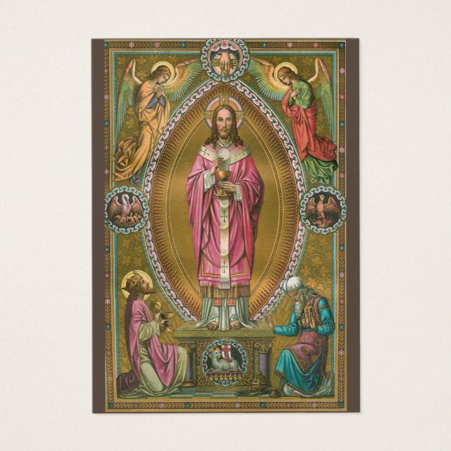 TARJETAS DE SALUD ANIVERSARIAS DE LA ORDENACIÓN SA (Frente)