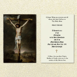 TARJETAS DE SALUD ANIVERSARIAS DE LA ORDENACIÓN SA