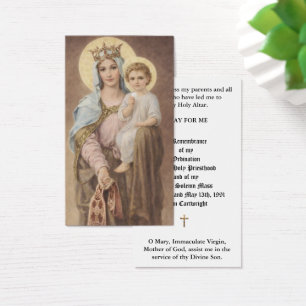 TARJETAS DE SALUD ANIVERSARIAS DE LA ORDENACIÓN SA