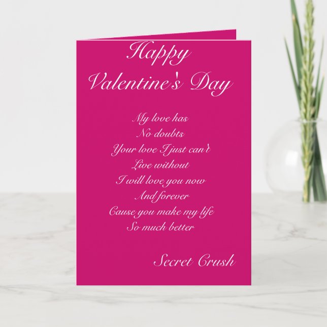 Tarjetas de saludo de el día de San Valentín de ap (Anverso)