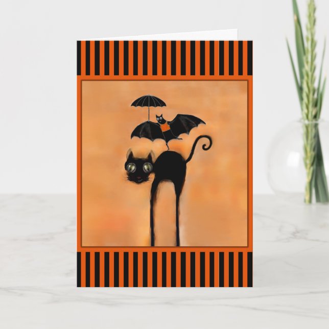 Tarjetas de saludo de Halloween (Anverso)