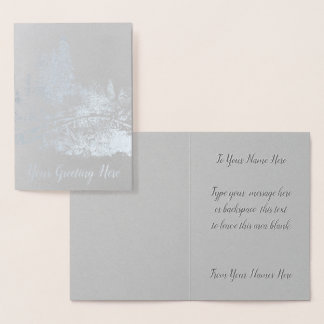 Tarjetas de Saludo de Invierno de Vancouver Person