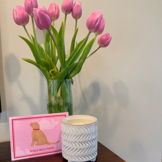 Tarjetas de saludo de perro dorado (Subido por el creador)