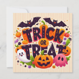 Tarjetas de saludo de Truco o Trato