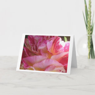 Tarjetas de saludo o de nota para Rosa de flúter d