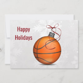 Tarjetas de saludo para jugadores de baloncesto