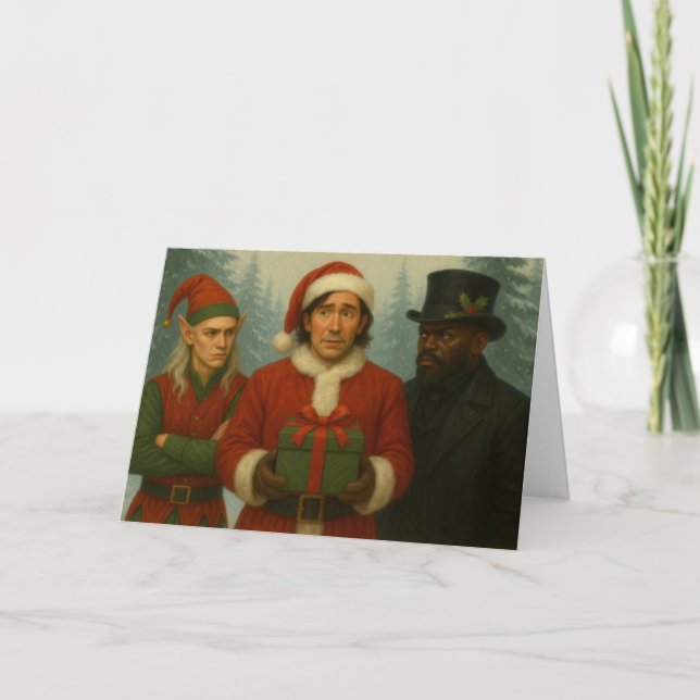 Tarjetas de Saludo Serie Bounders Yule (Anverso)