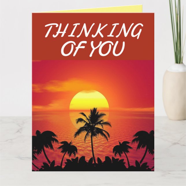 TARJETAS DE SALUDO TROPICALES CRISTIANAS DE RECUPE (Anverso)