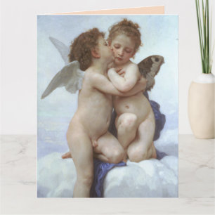 TARJETAS DE SAN VALENTÍN DE ÁNGELES BEBÉS DE BOUGU