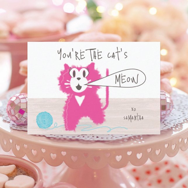 Tarjetas de San Valentín de clase bonito Kitty (Subido por el creador)