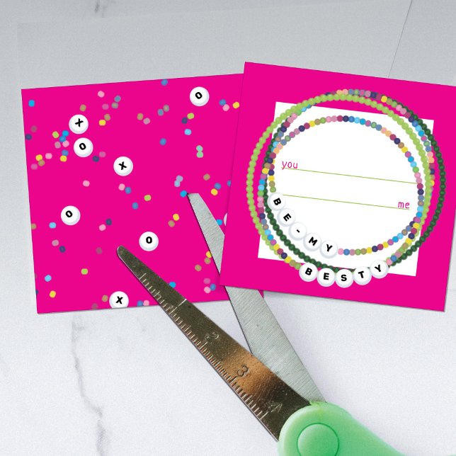 Tarjetas de San Valentín de cuentas de palabras de (Subido por el creador)