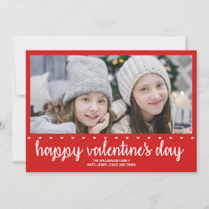 Tarjetas de San Valentín de fotos de corazones roj
