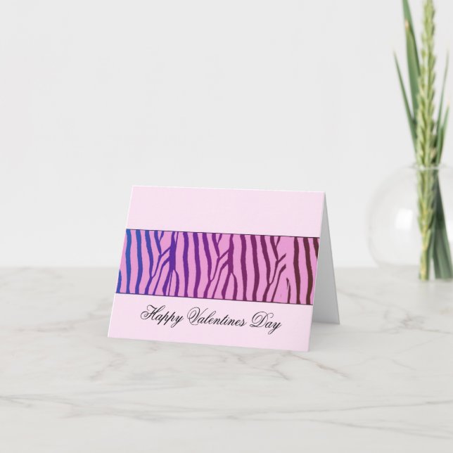 Tarjetas de San Valentín Modernas con Patrón de Ce (Anverso)