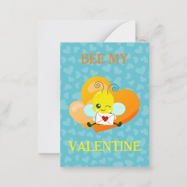 Tarjetas de San Valentín para escolares (Anverso)